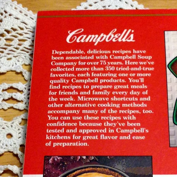 Campbell's Cookbook Treasury of Campbell's Recipes - Picture 3 of 12